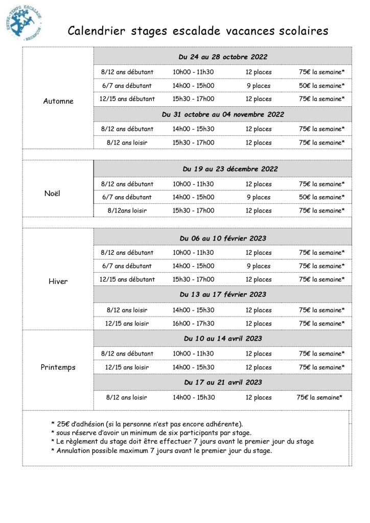 calendrier stage 22 23 page 0001