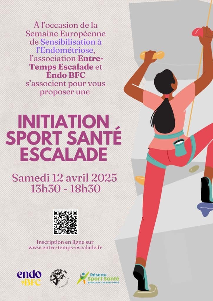 Initiation Sport Santé Escalade 4 AFFICHE A4 Initiation Sport Sante Escalade