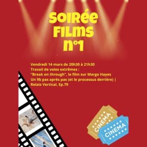 Rdv le premier vendredi mois pour une soirée ciné. Vendredi 14 mars de 20h30 à 21h30 - "Brek on through", Relais Vertical, Ep. 79