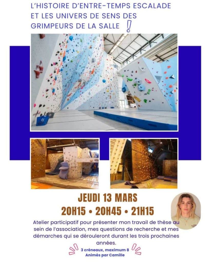 “L’histoire d’Entre-Temps Escalade et présentation de thèse” jeudi 13 mars 1 Design sans titre 7