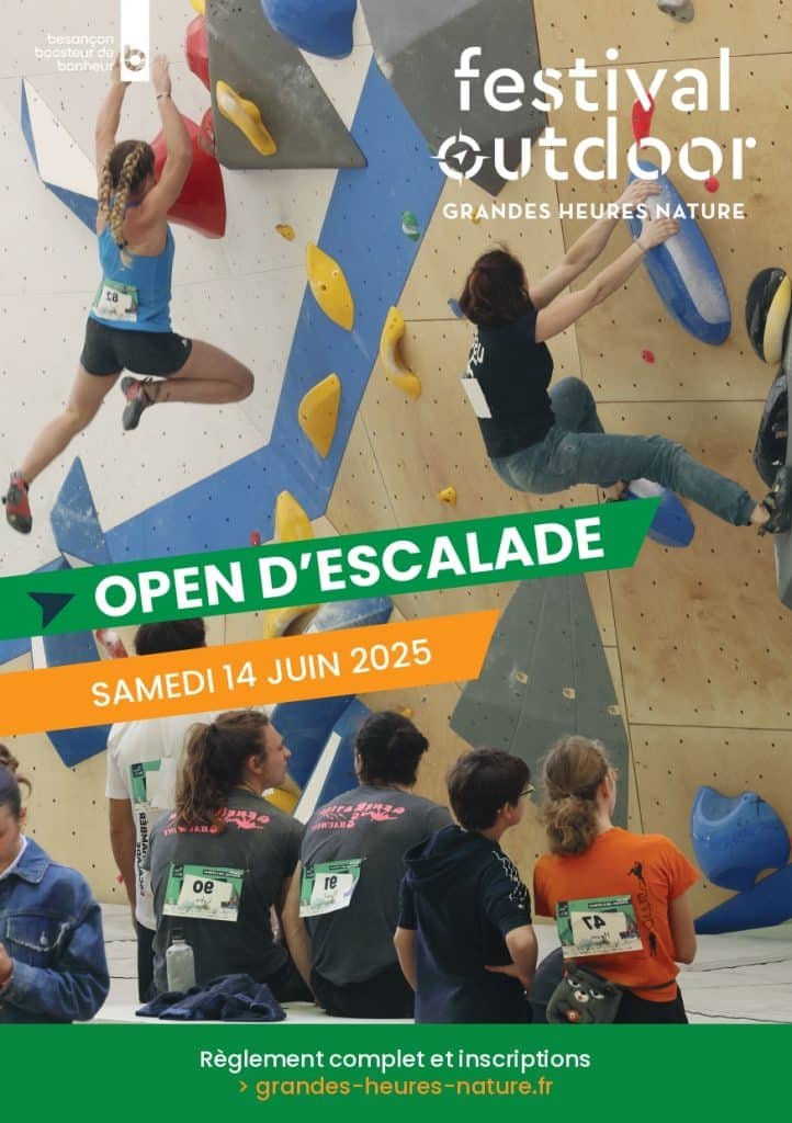 J-14 - Festival Outdoor Grandes Heures Nature 2025 3 flyers A5 GHN 2025 OPEN ESCALADE HD page 0001