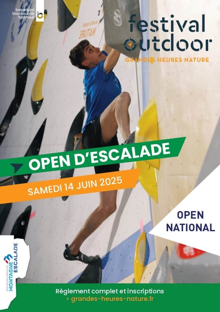 J-14 - Festival Outdoor Grandes Heures Nature 2025 1 flyers A5 GHN 2025 OPEN ESCALADE NATIONAL HD page 0001