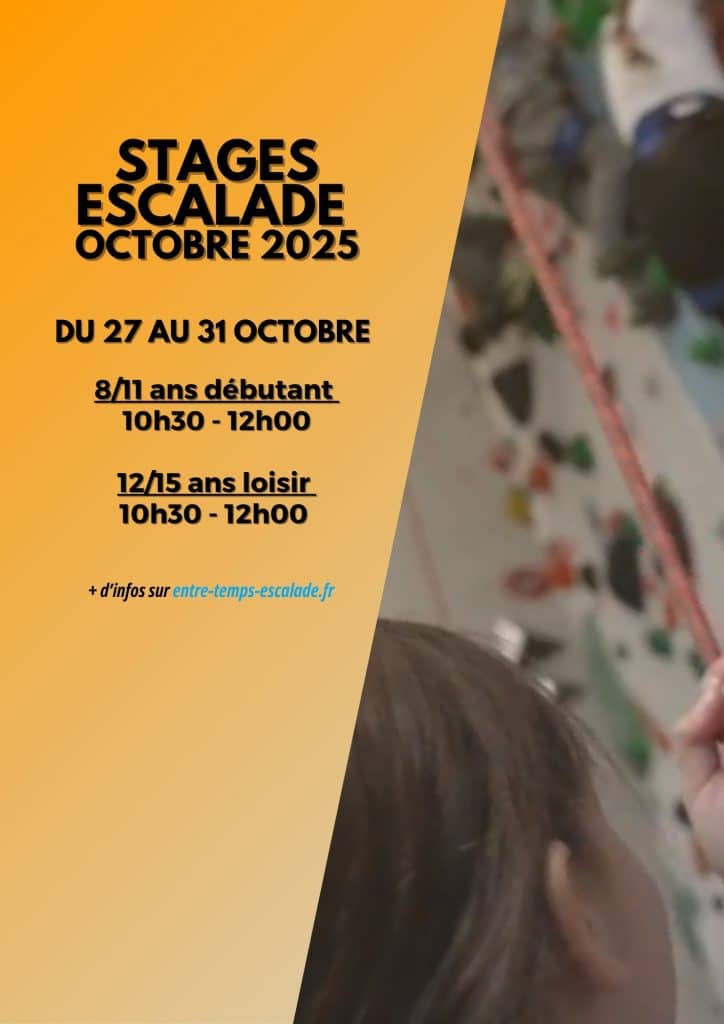 A4. stages escalade octobre 2025
