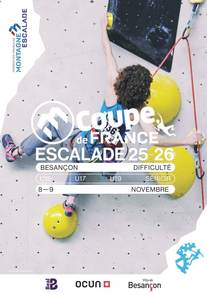 Coupe de France de difficulté jeunes et séniors - 08 & 09 novembre 2025 1 251006 AFFICHE COUPE DE FRANCE BESANCON 2025 page 0001