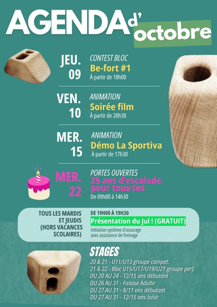 L'Agenda du mois d'octobre ! 1 A4 agenda mois 2