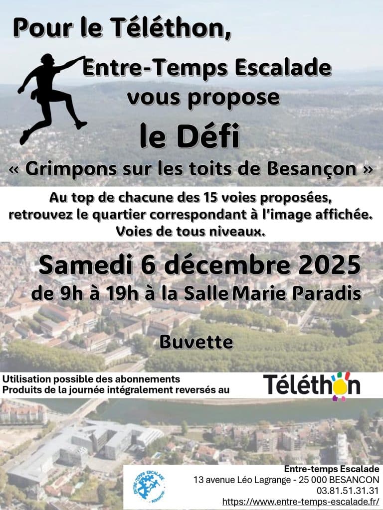 Le Téléthon, samedi 6 décembre 2025 ! 1 ETE affiche telethon 2025 1 1 page 0001